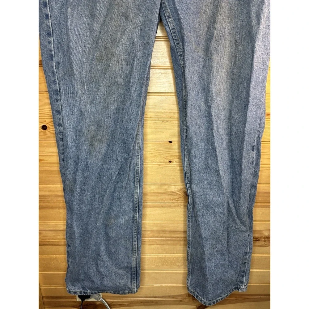 Polo Jeans Company Ralph Lauren Men's 34x34 Vintage Denim Blue Jeans Baggy READ!